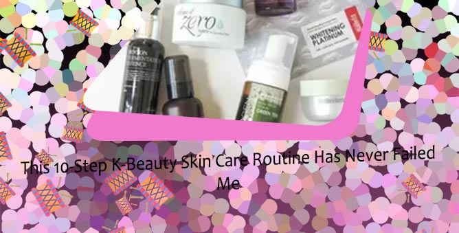 6 step korean skin care