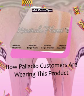 All natural face powder