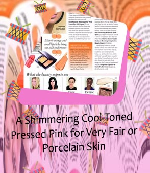 Bronzer for fair skin with pink undertones