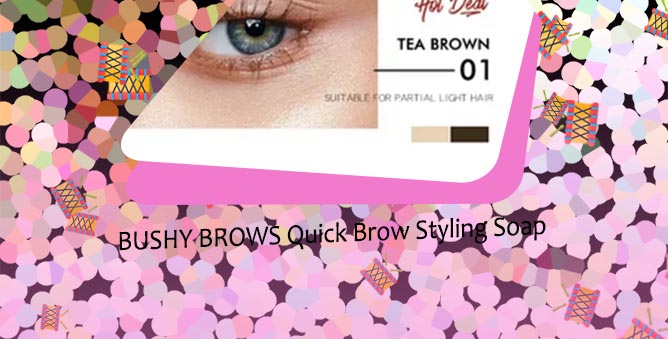 Bushy brow soap