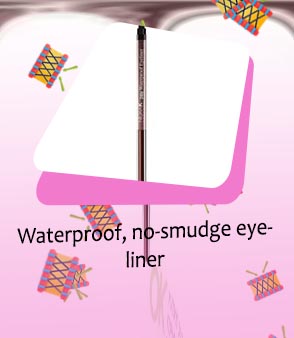 Dark brown waterproof eyeliner