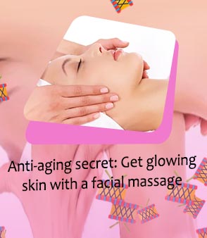 Face massage for glowing skin