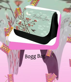 Green make up bag