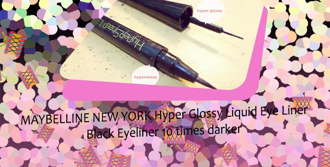 Hyper glossy liquid liner