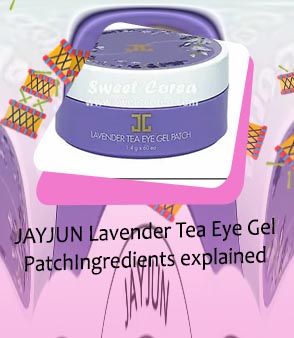 Jayjun lavender tea eye gel patch