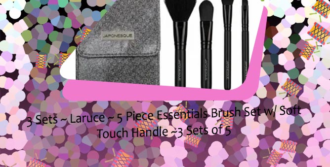 Laruce essentials brush set