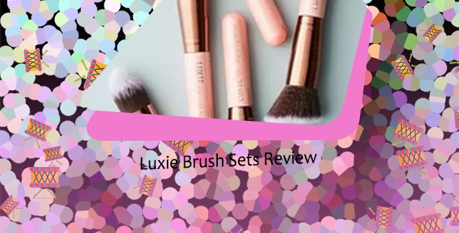 Luxie makeup brush set