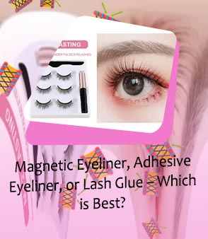 Magnetic liquid eyeliner and lashes