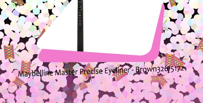 Maybelline master precise eyeliner brown