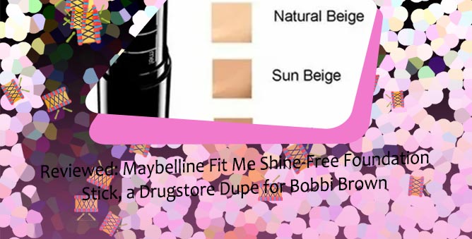 Maybelline stick foundation swatches