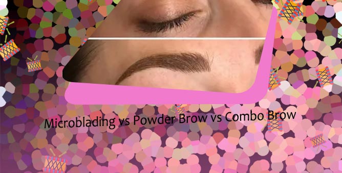 Microblading and shading combo