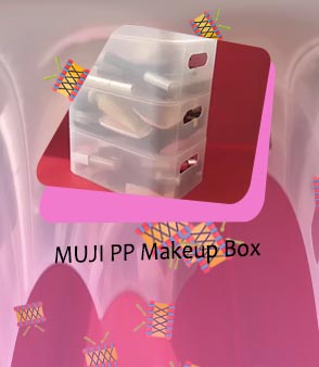 Muji pp makeup box