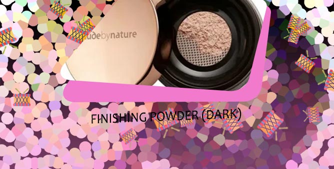 Natural finishing powder