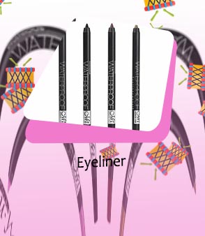Red eyeliner pen