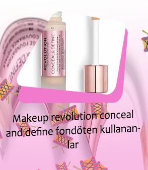 Revolution conceal and define satin matte powder foundation