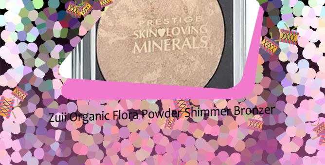 Shimmer bronzer powder